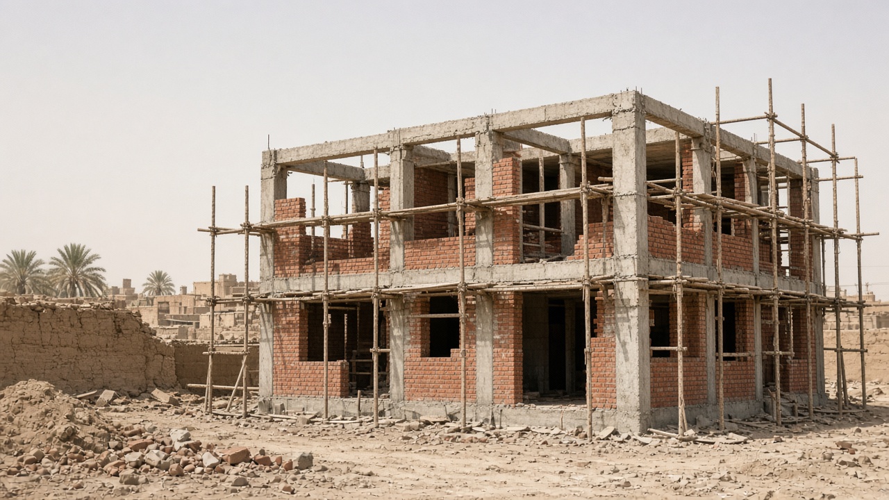 کارگاه ساخت‌وساز مسکونی